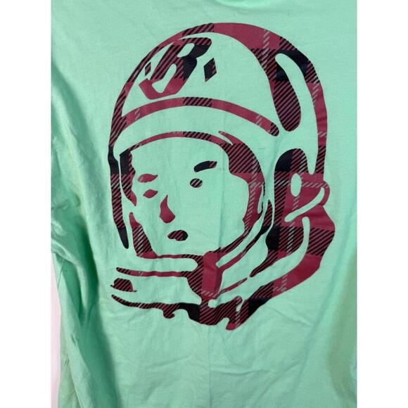 Billionaire Boys Club BBC Logo Lime Green T-Shirt Size Small - Picture 4 of 6